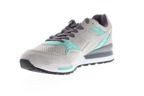 Diadora Intrepid Premium 170957-75072 Mens Gray Suede Low Top Sneakers Shoes