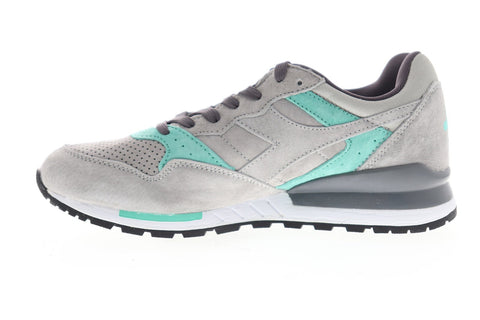 Diadora Intrepid Premium 170957-75072 Mens Gray Suede Low Top Sneakers Shoes