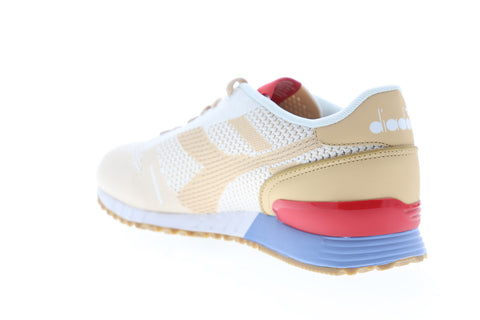 Diadora Titan Weave 171829-C7148 Mens White Canvas Lifestyle Sneakers Shoes
