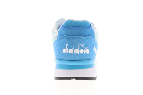 Diadora N9000 III 171853-C7375 Mens Blue Suede Low Top Sneakers Shoes