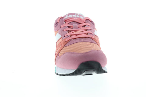 Diadora N9000 III 171853-C7377 Mens Orange Suede Athletic Running Shoes