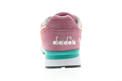 Diadora N9000 III 171853-C7377 Mens Orange Suede Athletic Running Shoes