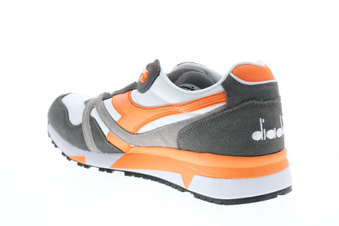 Diadora N9000 III 171853-C7940 Mens White Suede Lifestyle Sneakers Shoes