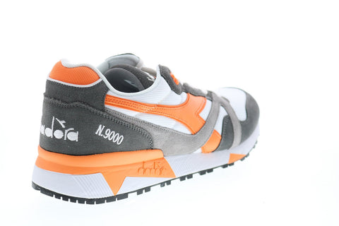 Diadora N9000 III 171853-C7940 Mens White Suede Lifestyle Sneakers Shoes