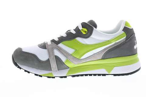 Diadora N9000 III 171853-C7941 Mens White Leather Lifestyle Sneakers Shoes