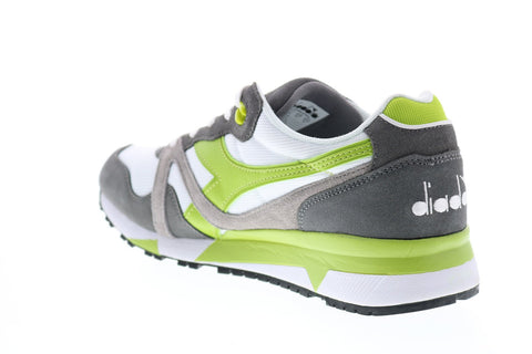 Diadora N9000 III 171853-C7941 Mens White Leather Lifestyle Sneakers Shoes