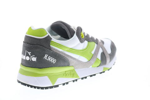 Diadora N9000 III 171853-C7941 Mens White Leather Lifestyle Sneakers Shoes
