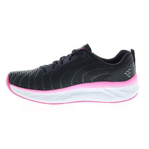 Skechers Go Run Balance 2 172013 Womens Black Canvas Athletic Running Shoes