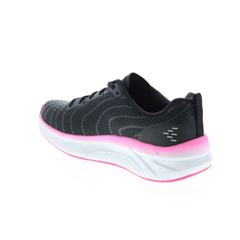 Skechers Go Run Balance 2 172013 Womens Black Canvas Athletic Running Shoes