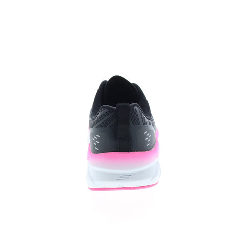 Skechers Go Run Balance 2 172013 Womens Black Canvas Athletic Running Shoes