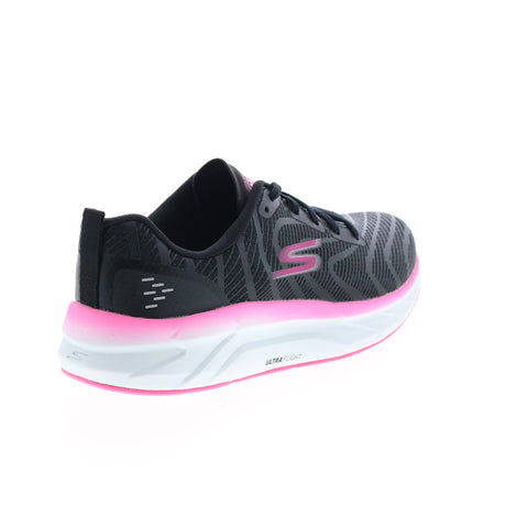 Skechers Go Run Balance 2 172013 Womens Black Canvas Athletic Running Shoes
