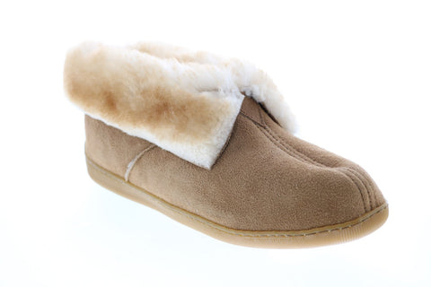 Minnetonka Sheepskin Slipper 17210-3451 Womens Brown Clogs Slippers Shoes