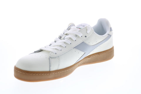 Diadora Game L Low 172526-C3139 Mens White Leather Lifestyle Sneakers Shoes