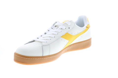 Diadora Game L Low 172526-C4840 Mens White Leather Lifestyle Sneakers Shoes