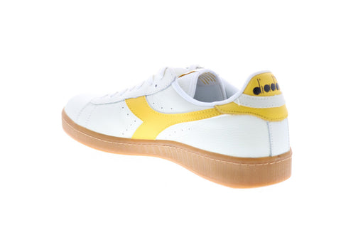 Diadora Game L Low 172526-C4840 Mens White Leather Lifestyle Sneakers Shoes