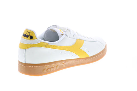 Diadora Game L Low 172526-C4840 Mens White Leather Lifestyle Sneakers Shoes