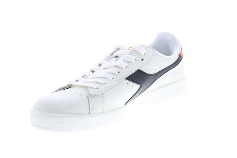 Diadora Game L Low 172526-C8170 Mens White Leather Lifestyle Sneakers Shoes