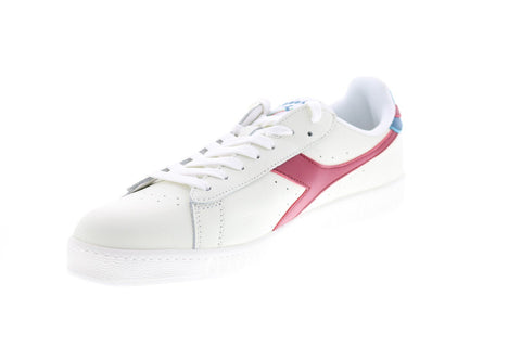 Diadora Game L Low 172526-C8171 Mens White Leather Lifestyle Sneakers Shoes