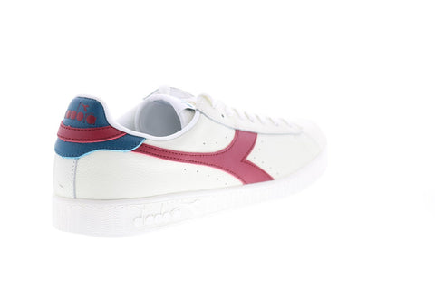Diadora Game L Low 172526-C8171 Mens White Leather Lifestyle Sneakers Shoes