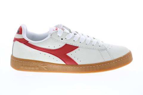 Diadora Game L Low 172526-C8181 Mens White Leather Lifestyle Sneakers Shoes