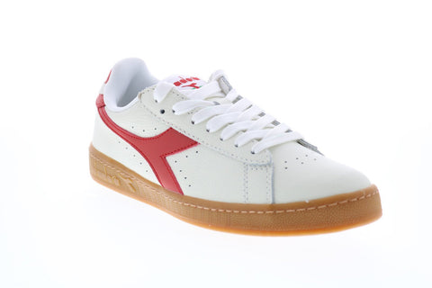 Diadora Game L Low 172526-C8181 Mens White Leather Lifestyle Sneakers Shoes