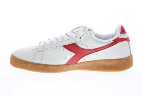 Diadora Game L Low 172526-C8181 Mens White Leather Lifestyle Sneakers Shoes