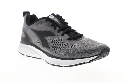 Diadora Kuruka 2 172962-C0793 Mens Gray Canvas Low Top Athletic Running Shoes