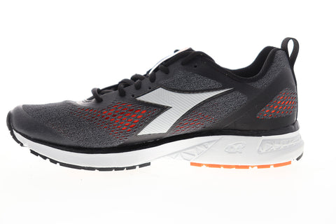 Diadora Kuruka 2 172962-C5022 Mens Black Canvas Low Top Athletic Running Shoes