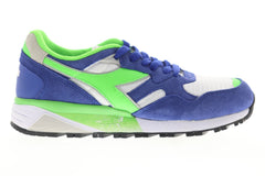 Diadora N9002 173073-C3940 Mens Blue Suede Lace Up Low Top Sneakers Shoes