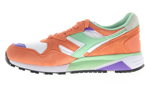 Diadora N9002 173073-C8002 Mens Orange Suede Retro Low Top Sneakers Shoes