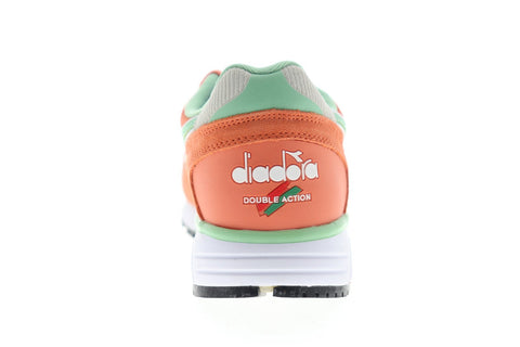 Diadora N9002 173073-C8002 Mens Orange Suede Retro Low Top Sneakers Shoes