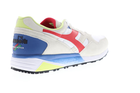 Diadora N9002 173073-C3267 Mens Beige Tan Suede Low Top Lifestyle Sneakers Shoes