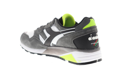 Diadora N9002 173073-C4400 Mens Gray Suede Low Top Lifestyle Sneakers Shoes