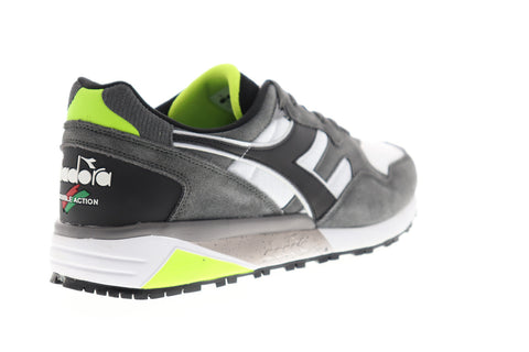 Diadora N9002 173073-C4400 Mens Gray Suede Low Top Lifestyle Sneakers Shoes