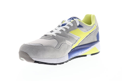 Diadora N9002 173073-C8463 Mens Gray Suede Low Top Lifestyle Sneakers Shoes