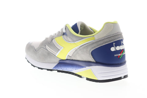 Diadora N9002 173073-C8463 Mens Gray Suede Low Top Lifestyle Sneakers Shoes