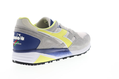 Diadora N9002 173073-C8463 Mens Gray Suede Low Top Lifestyle Sneakers Shoes