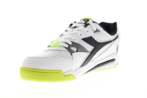 Diadora Rebound Ace 173079-C5176 Mens White Leather Lifestyle Sneakers Shoes