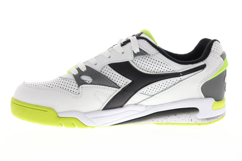 Diadora Rebound Ace 173079-C5176 Mens White Leather Lifestyle Sneakers Shoes