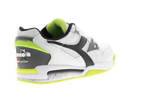 Diadora Rebound Ace 173079-C5176 Mens White Leather Lifestyle Sneakers Shoes