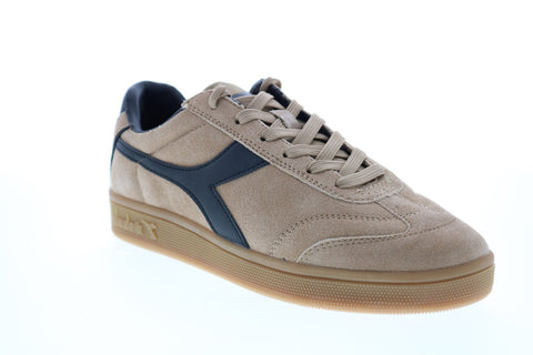 Diadora Kick 173100-25066 Mens Brown Suede Lace Up Lifestyle Sneakers Shoes