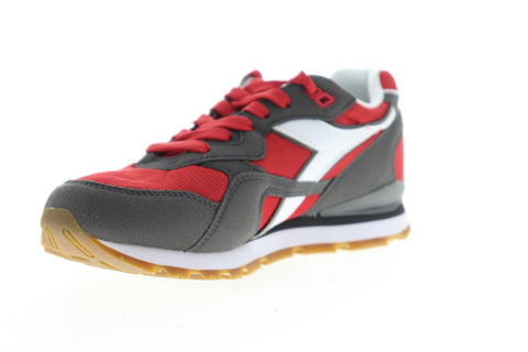 Diadora N.92 173169-45041 Mens Red Suede Mesh Lace Up Low Top Sneakers Shoes