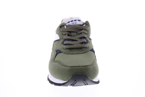 Diadora N.92 173169-70225 Mens Green Synthetic Lace Up Lifestyle Sneakers Shoes