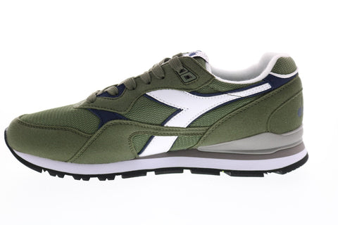 Diadora N.92 173169-70225 Mens Green Synthetic Lace Up Lifestyle Sneakers Shoes