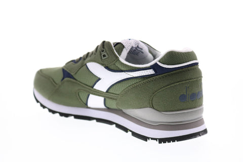 Diadora N.92 173169-70225 Mens Green Synthetic Lace Up Lifestyle Sneakers Shoes