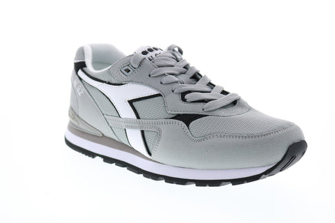 Diadora N.92 173169-75043 Mens Gray Synthetic Lace Up Lifestyle Sneakers Shoes