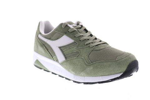 Diadora N902 S 173290-70398 Mens Green Suede Lifestyle Sneakers Shoes