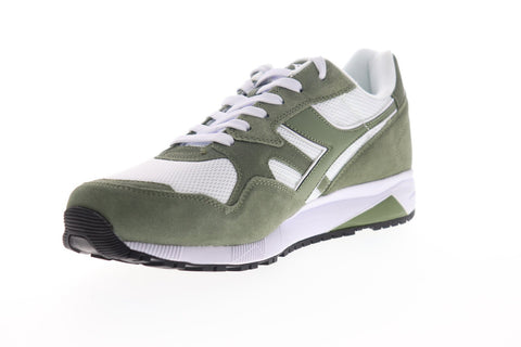 Diadora N902 S 173290-C6311 Mens Green Mesh Lace Up Low Top Sneakers Shoes