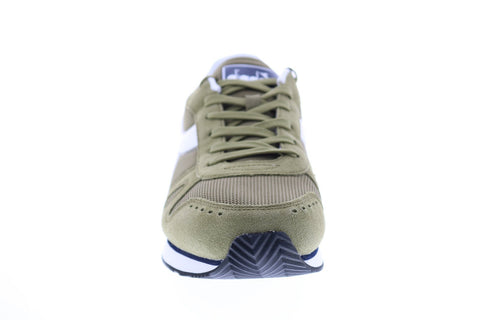 Diadora Simple Run 173745-70415 Mens Green Suede Lifestyle Sneakers Shoes