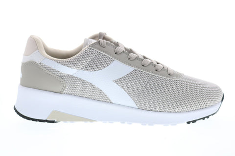 Diadora Evo Run 173986-75045 Mens Gray Canvas Lifestyle Sneakers Shoes